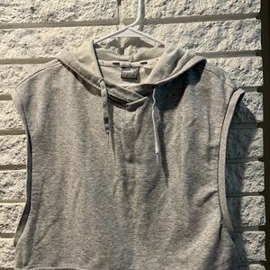 Puma Light Gray Hoodie